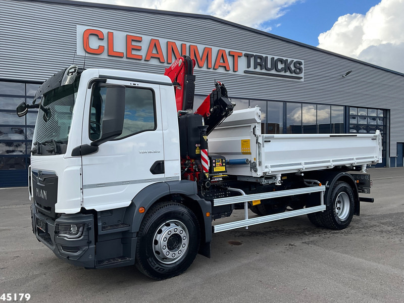 MAN TGM 18.320 Euro 6 Fassi 13 Tonmeter laadkraan NEW AND UNUSED! - Самоскид вантажівка, Вантажівка з маніпулятором: фото 5 MAN TGM 18.320 Euro 6 Fassi 13 Tonmeter laadkraan NEW AND UNUSED! - Самоскид вантажівка, Вантажівка з маніпулятором: фото 5
