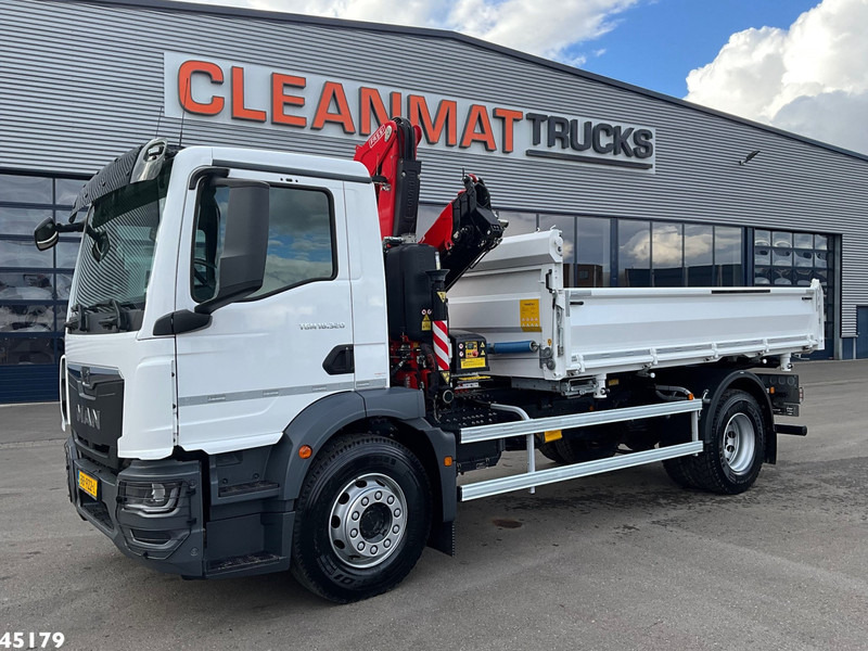 MAN TGM 18.320 Euro 6 Fassi 13 Tonmeter laadkraan NEW AND UNUSED! - Самоскид вантажівка, Вантажівка з маніпулятором: фото 3 MAN TGM 18.320 Euro 6 Fassi 13 Tonmeter laadkraan NEW AND UNUSED! - Самоскид вантажівка, Вантажівка з маніпулятором: фото 3