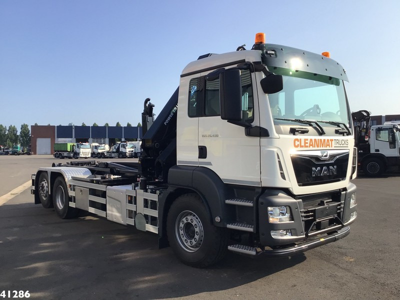 MAN TGS 26.430 HMF 23 ton/meter laadkraan - Гаковий мультиліфт вантажівка, Вантажівка з маніпулятором: фото 4 MAN TGS 26.430 HMF 23 ton/meter laadkraan - Гаковий мультиліфт вантажівка, Вантажівка з маніпулятором: фото 4