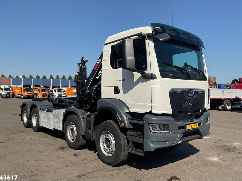 MAN TGS 32.470 8x4 Euro 6 Hiab 22 Tonmeter laadkraan Just 68.765 Km! - Гаковий мультиліфт вантажівка: фото 5 MAN TGS 32.470 8x4 Euro 6 Hiab 22 Tonmeter laadkraan Just 68.765 Km! - Гаковий мультиліфт вантажівка: фото 5