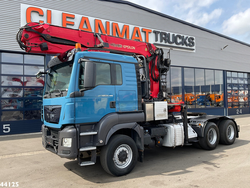 MAN TGS 33.480 6x6 Euro 6 Palfinger 27 Tonmeter boomkraan - Вантажівка з маніпулятором: фото 2 MAN TGS 33.480 6x6 Euro 6 Palfinger 27 Tonmeter boomkraan - Вантажівка з маніпулятором: фото 2
