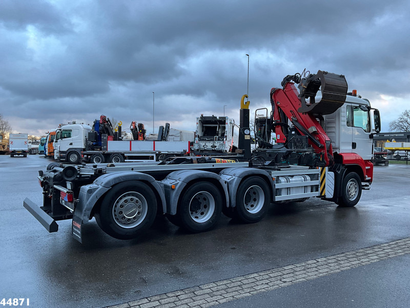 MAN TGS 35.440 8x4 HMF 16 Tonmeter Z-kraan - Гаковий мультиліфт вантажівка: фото 4 MAN TGS 35.440 8x4 HMF 16 Tonmeter Z-kraan - Гаковий мультиліфт вантажівка: фото 4