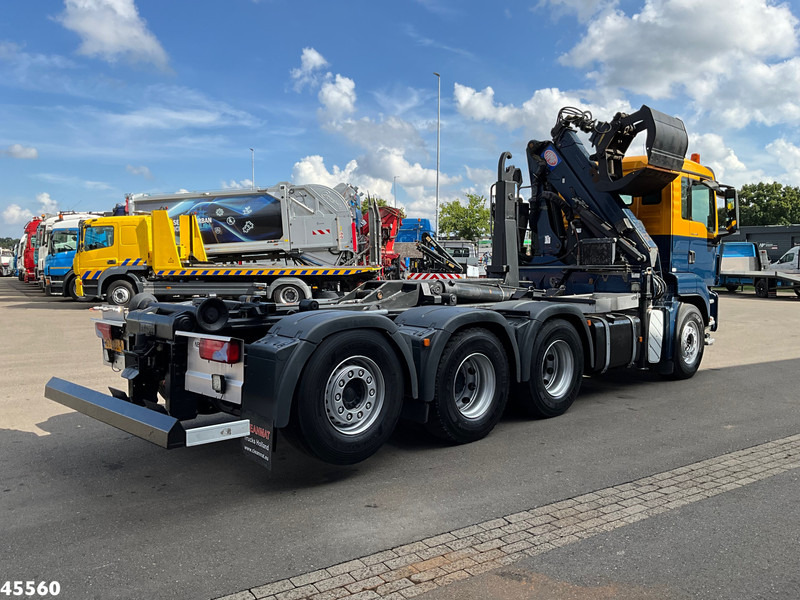 MAN TGS 35.440 8x4 HMF 16 Tonmeter Z-kraan - Гаковий мультиліфт вантажівка, Вантажівка з маніпулятором: фото 4 MAN TGS 35.440 8x4 HMF 16 Tonmeter Z-kraan - Гаковий мультиліфт вантажівка, Вантажівка з маніпулятором: фото 4