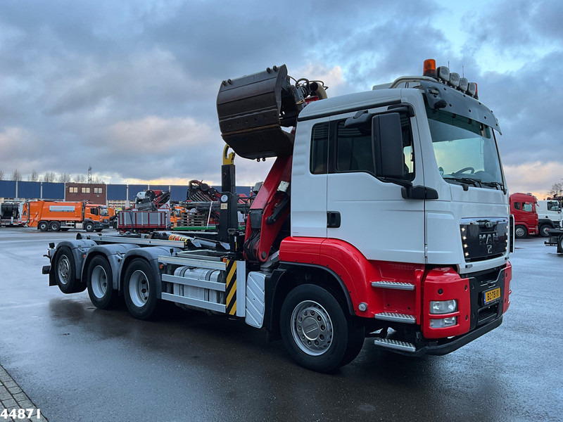 MAN TGS 35.440 8x4 HMF 16 Tonmeter Z-kraan - Гаковий мультиліфт вантажівка: фото 5 MAN TGS 35.440 8x4 HMF 16 Tonmeter Z-kraan - Гаковий мультиліфт вантажівка: фото 5