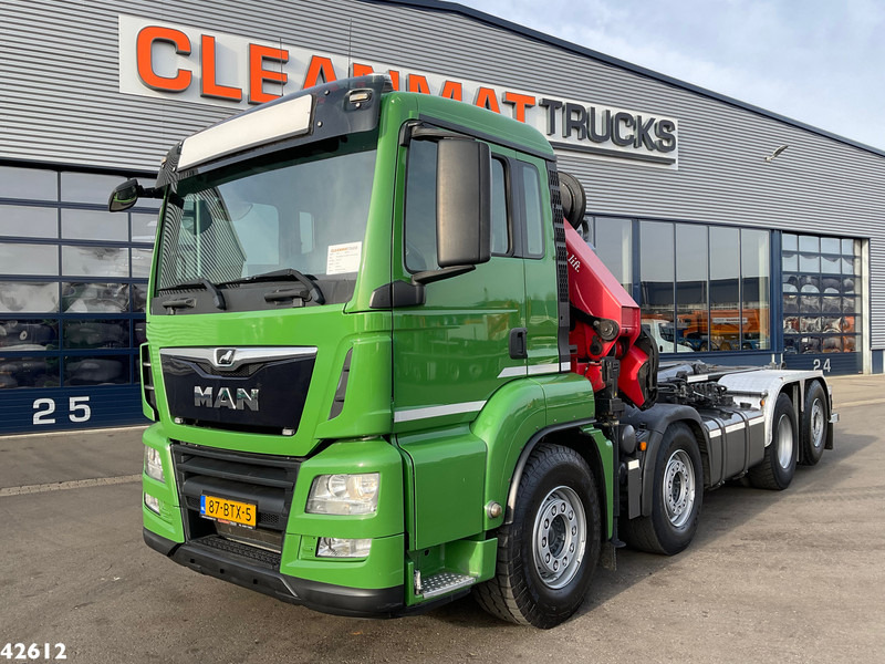 MAN TGS 35.460 8x2 Euro 6 HMF 26 Tonmeter laadkraan - Гаковий мультиліфт вантажівка, Вантажівка з маніпулятором: фото 2 MAN TGS 35.460 8x2 Euro 6 HMF 26 Tonmeter laadkraan - Гаковий мультиліфт вантажівка, Вантажівка з маніпулятором: фото 2