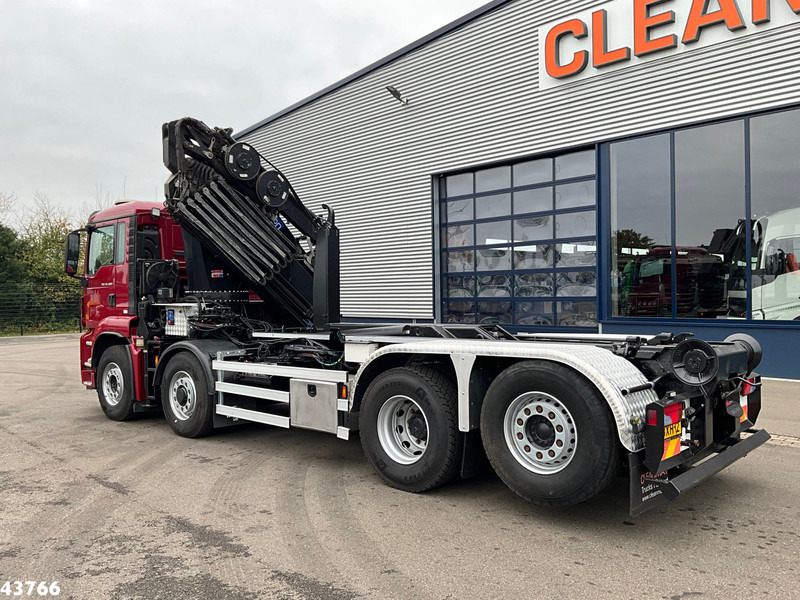 MAN TGS 35.480 8x4H Euro 6 HMF 40 Tonmeter laadkraan + Fly-Jib - Гаковий мультиліфт вантажівка, Вантажівка з маніпулятором: фото 5 MAN TGS 35.480 8x4H Euro 6 HMF 40 Tonmeter laadkraan + Fly-Jib - Гаковий мультиліфт вантажівка, Вантажівка з маніпулятором: фото 5