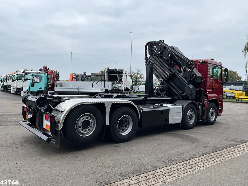 MAN TGS 35.480 8x4H Euro 6 HMF 40 Tonmeter laadkraan + Fly-Jib - Вантажівка з маніпулятором: фото 4 MAN TGS 35.480 8x4H Euro 6 HMF 40 Tonmeter laadkraan + Fly-Jib - Вантажівка з маніпулятором: фото 4
