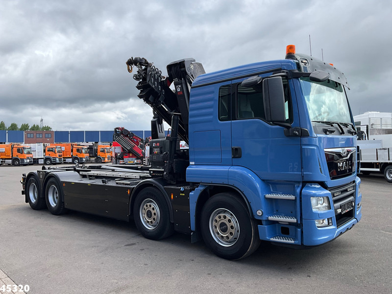 MAN TGS 35.500 8x4 Euro 6 Hiab 30 Tonmeter laadkraan Just 164.946 km! - Гаковий мультиліфт вантажівка, Вантажівка з маніпулятором: фото 5 MAN TGS 35.500 8x4 Euro 6 Hiab 30 Tonmeter laadkraan Just 164.946 km! - Гаковий мультиліфт вантажівка, Вантажівка з маніпулятором: фото 5