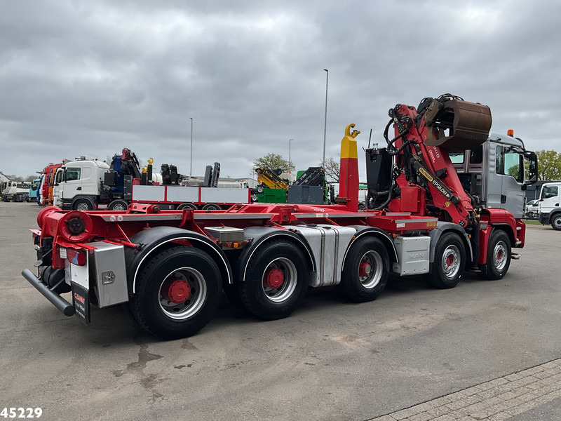 MAN TGS 41.440 10x4 Euro 6 Palfinger 17 Tonmeter Z-kraan - Гаковий мультиліфт вантажівка, Вантажівка з маніпулятором: фото 4 MAN TGS 41.440 10x4 Euro 6 Palfinger 17 Tonmeter Z-kraan - Гаковий мультиліфт вантажівка, Вантажівка з маніпулятором: фото 4