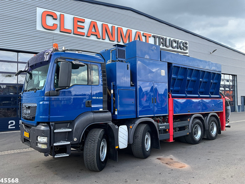 MAN TGS 41.440 8x4 Full Steel Reschwitzer 10m³ Saugbagger Just 132.502 Km! - Асенізатори: фото 4 MAN TGS 41.440 8x4 Full Steel Reschwitzer 10m³ Saugbagger Just 132.502 Km! - Асенізатори: фото 4