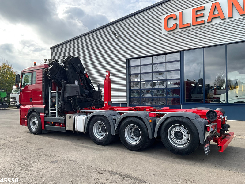 MAN TGX 35.480 8x4 Euro 6 Hiab 28 Tonmeter laadkraan - Гаковий мультиліфт вантажівка, Вантажівка з маніпулятором: фото 5 MAN TGX 35.480 8x4 Euro 6 Hiab 28 Tonmeter laadkraan - Гаковий мультиліфт вантажівка, Вантажівка з маніпулятором: фото 5