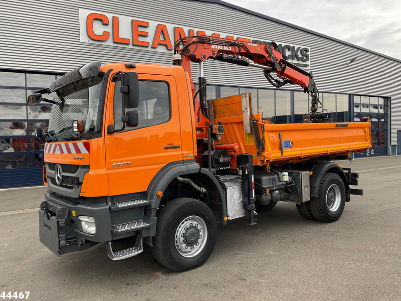 Mercedes-Benz 1829 AK 4x4 Atlas 8,5 Tonmeter laadkraan Manual Full steel - Самоскид вантажівка, Вантажівка з маніпулятором: фото 3 Mercedes-Benz 1829 AK 4x4 Atlas 8,5 Tonmeter laadkraan Manual Full steel - Самоскид вантажівка, Вантажівка з маніпулятором: фото 3
