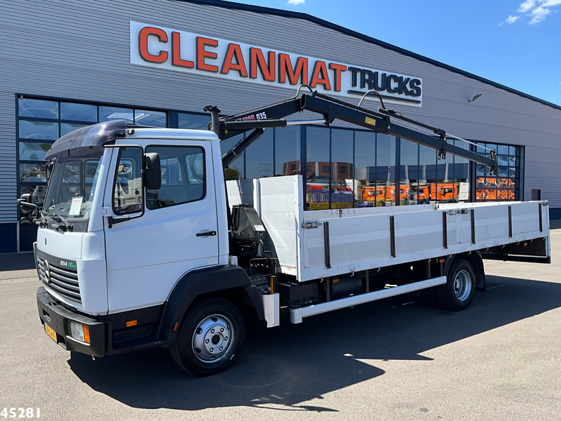 Mercedes-Benz 814 Manual Full steel Hiab 4 Tonmeter laadkraan - Вантажівка з маніпулятором: фото 1 Mercedes-Benz 814 Manual Full steel Hiab 4 Tonmeter laadkraan - Вантажівка з маніпулятором: фото 1