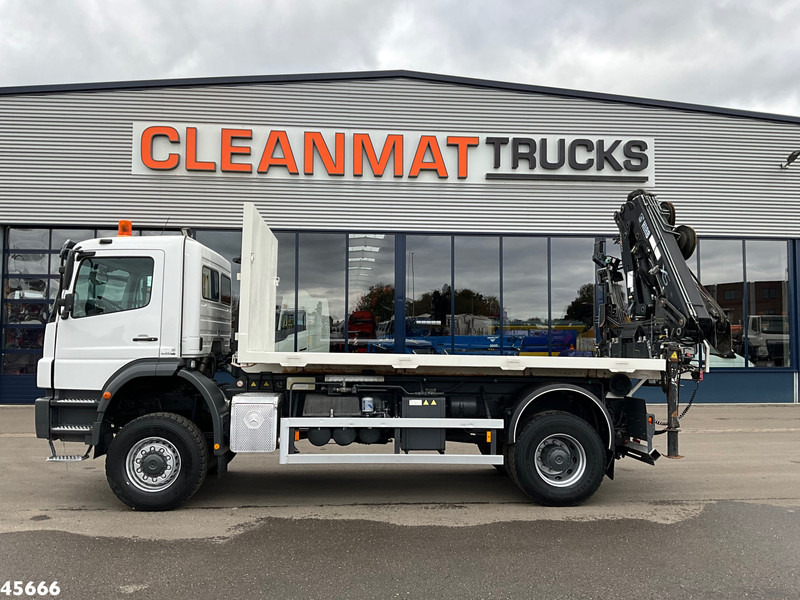 Mercedes-Benz AXOR 1929 4x4 VDL 14 Ton haakarmsysteem + Laadplateau met Hiab 14 Tonmeter laadkraan - Вантажівка з маніпулятором: фото 4 Mercedes-Benz AXOR 1929 4x4 VDL 14 Ton haakarmsysteem + Laadplateau met Hiab 14 Tonmeter laadkraan - Вантажівка з маніпулятором: фото 4