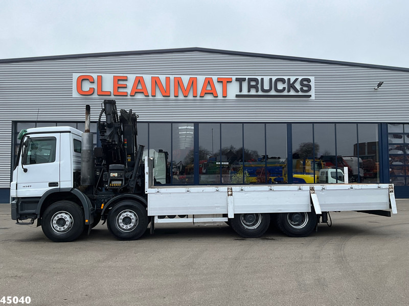 Mercedes-Benz Actros 4141 8x4 manual Hiab 32 Tonmeter laadkraan + Fly-jib - Вантажівка з маніпулятором: фото 4 Mercedes-Benz Actros 4141 8x4 manual Hiab 32 Tonmeter laadkraan + Fly-jib - Вантажівка з маніпулятором: фото 4