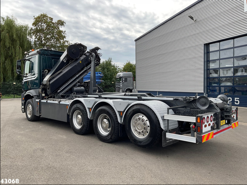 Mercedes-Benz Arocs 3251 8x4 Euro 6 Hiab 28 Tonmeter laadkraan - Гаковий мультиліфт вантажівка, Вантажівка з маніпулятором: фото 4 Mercedes-Benz Arocs 3251 8x4 Euro 6 Hiab 28 Tonmeter laadkraan - Гаковий мультиліфт вантажівка, Вантажівка з маніпулятором: фото 4