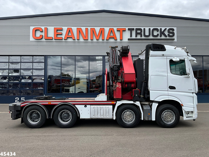 Mercedes-Benz Arocs 3251 8x4 Euro 6 Retarder HMF 85 Tonmeter laadkraan Fly-Jib - Вантажівка з маніпулятором: фото 3 Mercedes-Benz Arocs 3251 8x4 Euro 6 Retarder HMF 85 Tonmeter laadkraan Fly-Jib - Вантажівка з маніпулятором: фото 3