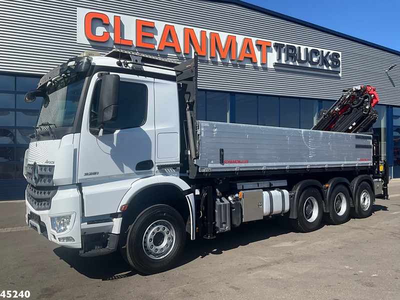 Mercedes-Benz Arocs 3251 8x4 Euro 6 Retarder Palfinger 34 Tonmeter laadkraan + Fly-Jib Just 146.766 km! - Вантажівка з маніпулятором: фото 4 Mercedes-Benz Arocs 3251 8x4 Euro 6 Retarder Palfinger 34 Tonmeter laadkraan + Fly-Jib Just 146.766 km! - Вантажівка з маніпулятором: фото 4