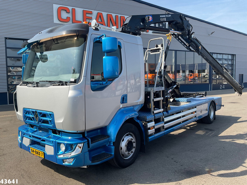 Renault D 240 Euro 6 HMF 10 Tonmeter laadkraan Just 66.850 km! - Гаковий мультиліфт вантажівка, Вантажівка з маніпулятором: фото 1 Renault D 240 Euro 6 HMF 10 Tonmeter laadkraan Just 66.850 km! - Гаковий мультиліфт вантажівка, Вантажівка з маніпулятором: фото 1