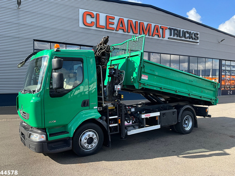 Renault Midlum 300.12 Manual Hiab 8 Tonmeter laadkraan Just 81.549 km! - Самоскид вантажівка, Вантажівка з маніпулятором: фото 2 Renault Midlum 300.12 Manual Hiab 8 Tonmeter laadkraan Just 81.549 km! - Самоскид вантажівка, Вантажівка з маніпулятором: фото 2