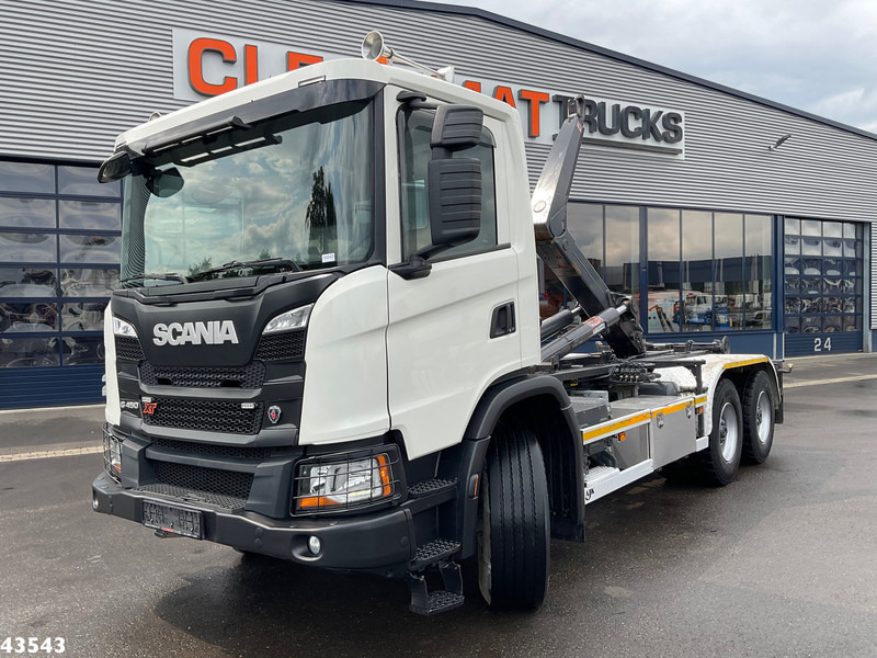 Scania G 450 6x4 AJK 20 Ton haakarmsysteem - Гаковий мультиліфт вантажівка: фото 1 Scania G 450 6x4 AJK 20 Ton haakarmsysteem - Гаковий мультиліфт вантажівка: фото 1