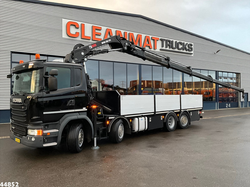 Scania G 450 Euro 6 Hiab 28 Tonmeter laadkraan - Вантажівка з маніпулятором: фото 1 Scania G 450 Euro 6 Hiab 28 Tonmeter laadkraan - Вантажівка з маніпулятором: фото 1