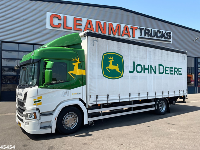 Scania P 280 Euro 6 Schuifzeil DHollandia 4 Ton laadklep Machine transport! - Тентована вантажівка: фото 4 Scania P 280 Euro 6 Schuifzeil DHollandia 4 Ton laadklep Machine transport! - Тентована вантажівка: фото 4