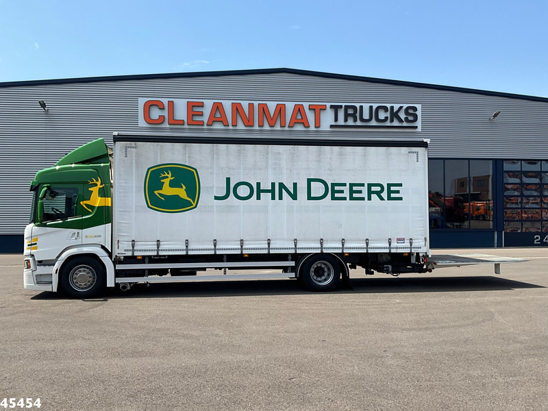 Scania P 280 Euro 6 Schuifzeil DHollandia 4 Ton laadklep Machine transport! - Тентована вантажівка: фото 1 Scania P 280 Euro 6 Schuifzeil DHollandia 4 Ton laadklep Machine transport! - Тентована вантажівка: фото 1