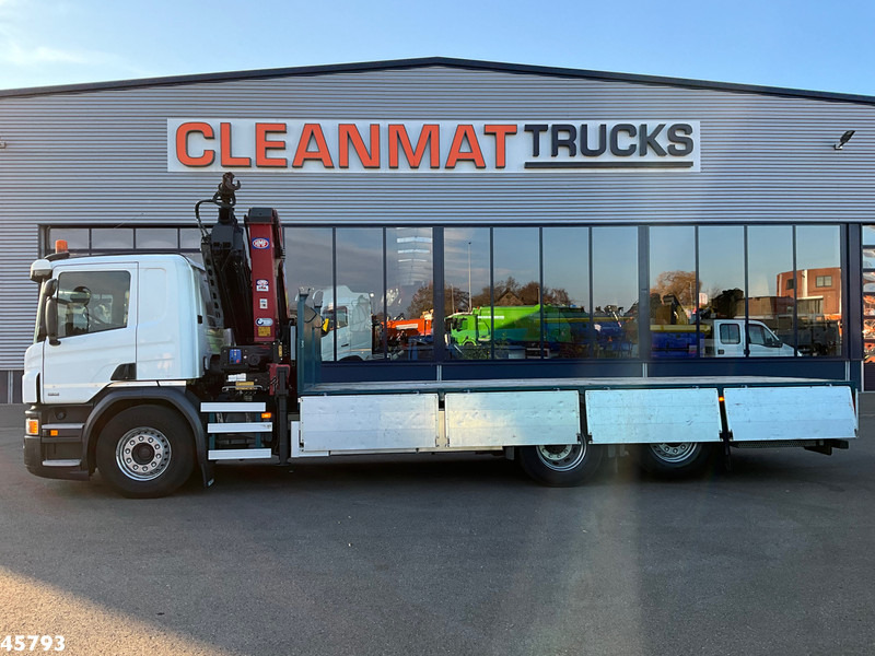 Scania P 320 Euro 6 HMF 26 Tonmeter laadkraan - Вантажівка з маніпулятором: фото 4 Scania P 320 Euro 6 HMF 26 Tonmeter laadkraan - Вантажівка з маніпулятором: фото 4