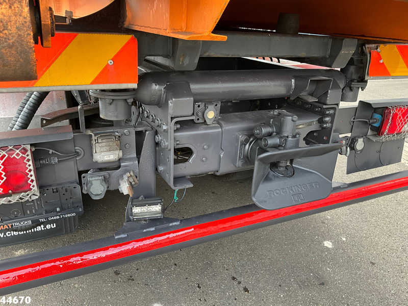 Самоскид вантажівка, Вантажівка з маніпулятором Scania P 320 HMF 12 Tonmeter Z-kraan + Kipper 11m³: фото 9