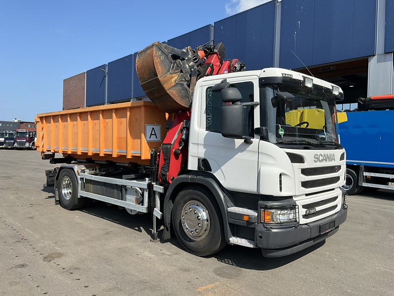 Scania P 320 HMF 12 Tonmeter Z-kraan + Kipper 11m³ - Самоскид вантажівка, Вантажівка з маніпулятором: фото 5 Scania P 320 HMF 12 Tonmeter Z-kraan + Kipper 11m³ - Самоскид вантажівка, Вантажівка з маніпулятором: фото 5
