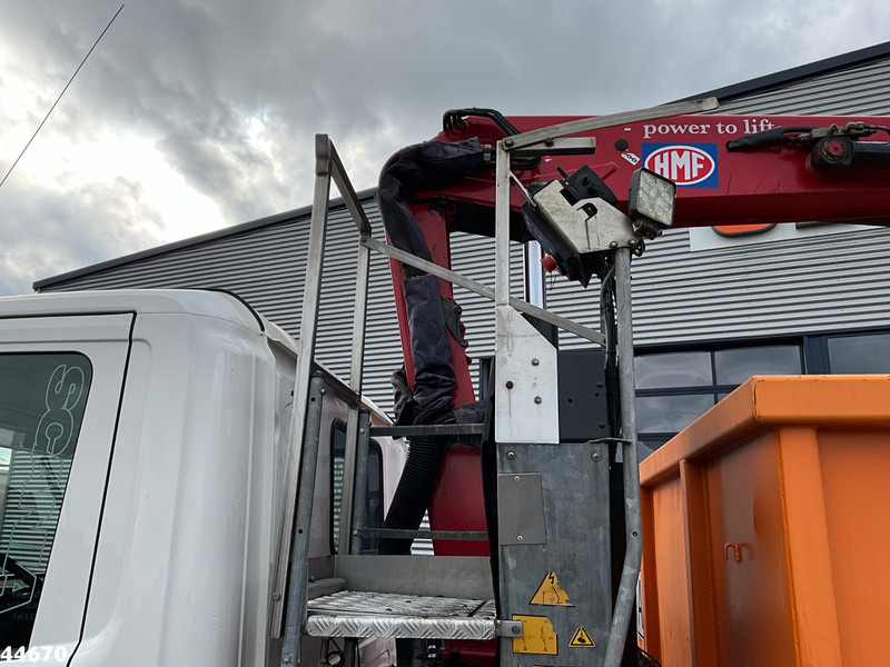 Самоскид вантажівка, Вантажівка з маніпулятором Scania P 320 HMF 12 Tonmeter Z-kraan + Kipper 11m³: фото 12