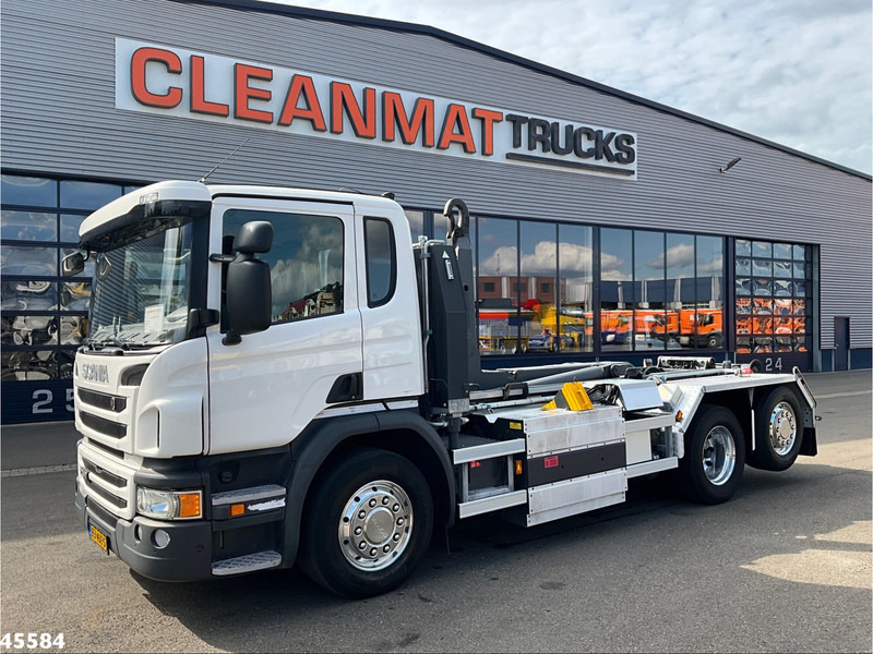 Scania P 340 Euro 6 CNG 21 Ton haakarmsysteem Just 140.611 km! - Гаковий мультиліфт вантажівка: фото 2 Scania P 340 Euro 6 CNG 21 Ton haakarmsysteem Just 140.611 km! - Гаковий мультиліфт вантажівка: фото 2
