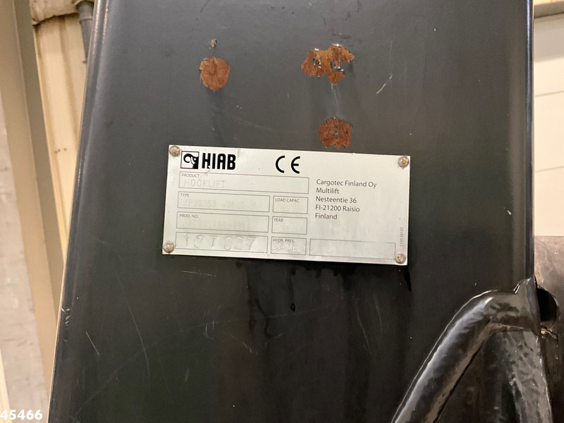 Гаковий мультиліфт вантажівка, Вантажівка з маніпулятором Scania P 400 Retarder Hiab 8 Tonmeter laadkraan: фото 16