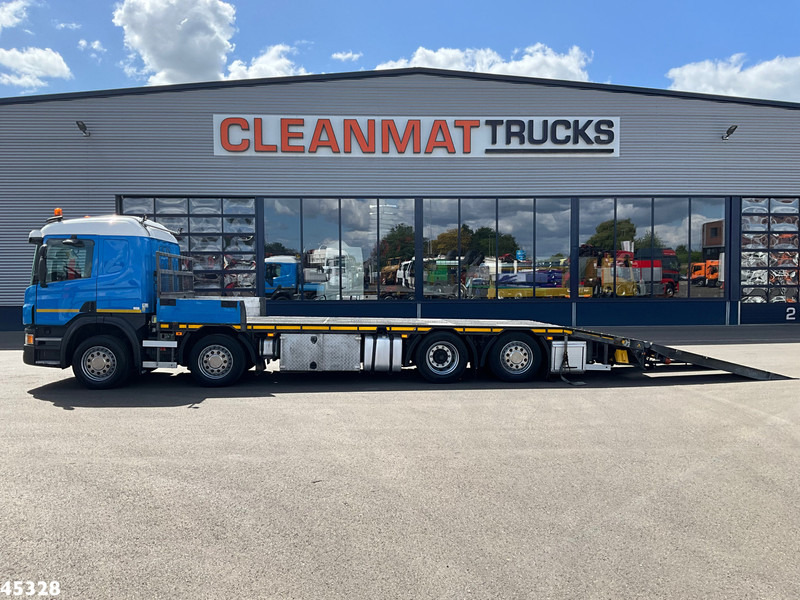 Scania P 410 8x2 Euro 6 Retarder Autotransporter met hydraulische oprijrampen - Автовоз вантажівка: фото 3 Scania P 410 8x2 Euro 6 Retarder Autotransporter met hydraulische oprijrampen - Автовоз вантажівка: фото 3