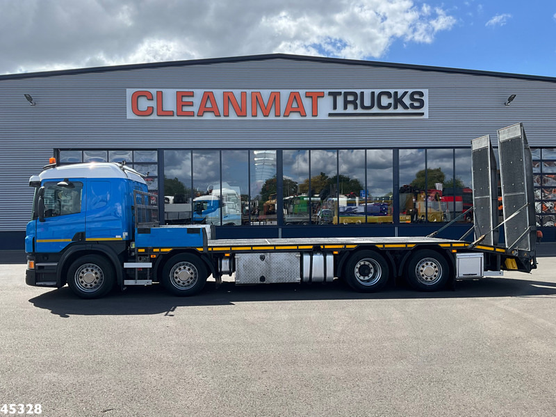 Scania P 410 8x2 Euro 6 Retarder Autotransporter met hydraulische oprijrampen - Автовоз вантажівка: фото 2 Scania P 410 8x2 Euro 6 Retarder Autotransporter met hydraulische oprijrampen - Автовоз вантажівка: фото 2