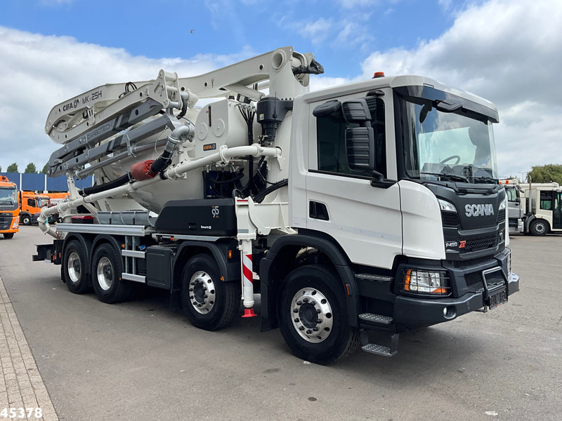 Scania P 450 XT 8x4 Euro 6 Retarder CIFA 7m³ Mixer + Pumi Pump 25 m³ NEW AND UNUSED! - Автобетонозмішувач: фото 3 Scania P 450 XT 8x4 Euro 6 Retarder CIFA 7m³ Mixer + Pumi Pump 25 m³ NEW AND UNUSED! - Автобетонозмішувач: фото 3