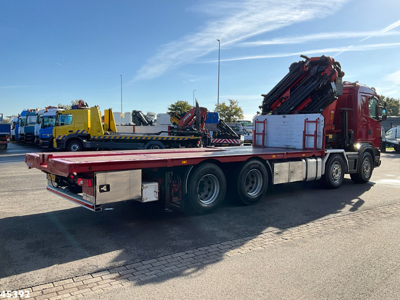 Scania R 124.420 8x4 Palfinger 72 Tonmeter laadkraan + Fly-Jib! - Вантажівка з маніпулятором: фото 4 Scania R 124.420 8x4 Palfinger 72 Tonmeter laadkraan + Fly-Jib! - Вантажівка з маніпулятором: фото 4