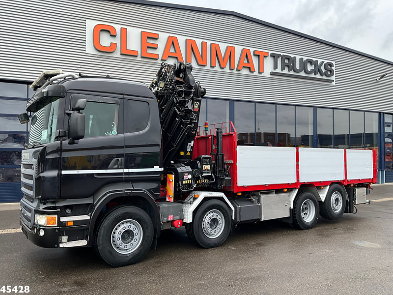 Scania R 480 8x2 Retarder Hiab 47 Tonmeter laadkraan + Fly-Jib! Just 242.931 km! - Вантажівка з маніпулятором: фото 2 Scania R 480 8x2 Retarder Hiab 47 Tonmeter laadkraan + Fly-Jib! Just 242.931 km! - Вантажівка з маніпулятором: фото 2