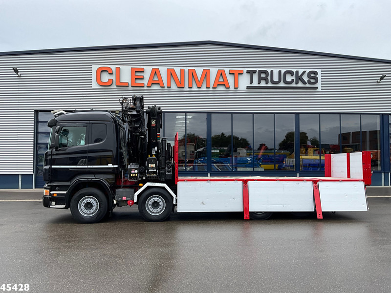 Scania R 480 8x2 Retarder Hiab 47 Tonmeter laadkraan + Fly-Jib! Just 242.931 km! - Вантажівка з маніпулятором: фото 4 Scania R 480 8x2 Retarder Hiab 47 Tonmeter laadkraan + Fly-Jib! Just 242.931 km! - Вантажівка з маніпулятором: фото 4