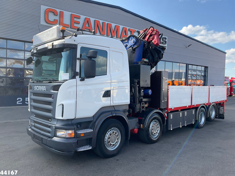 Scania R 480 Amco Veba 95 Tometer laadkraan + Fly-Jib - Вантажівка з маніпулятором: фото 5 Scania R 480 Amco Veba 95 Tometer laadkraan + Fly-Jib - Вантажівка з маніпулятором: фото 5