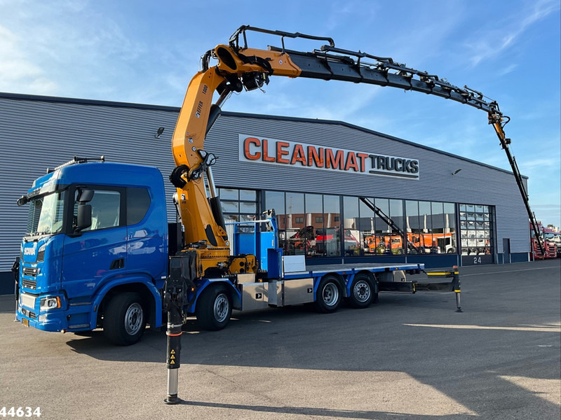 Scania R 540 Euro 6 Effer 100 Tonmeter laadkraan + Fly-Jib Just 39.720 km! - Вантажівка з маніпулятором: фото 1 Scania R 540 Euro 6 Effer 100 Tonmeter laadkraan + Fly-Jib Just 39.720 km! - Вантажівка з маніпулятором: фото 1