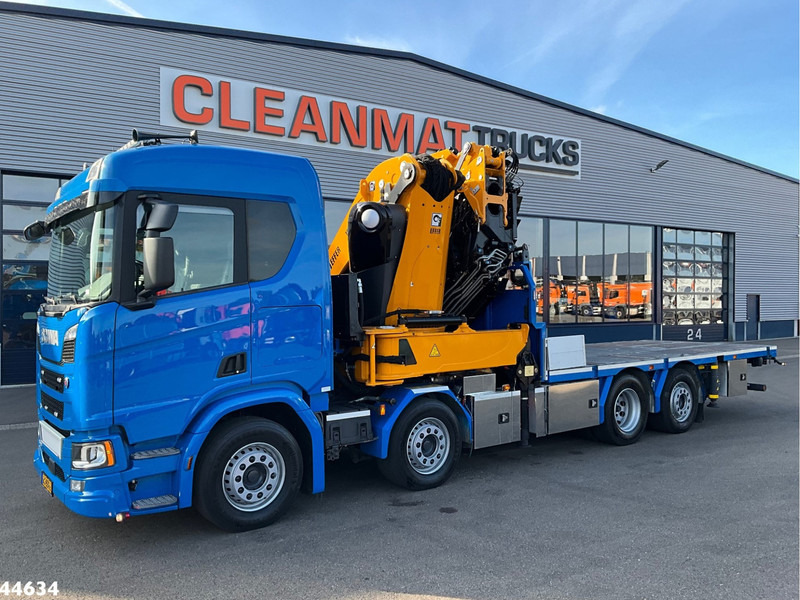 Scania R 540 Euro 6 Effer 100 Tonmeter laadkraan + Fly-Jib Just 39.720 km! - Вантажівка з маніпулятором: фото 2 Scania R 540 Euro 6 Effer 100 Tonmeter laadkraan + Fly-Jib Just 39.720 km! - Вантажівка з маніпулятором: фото 2