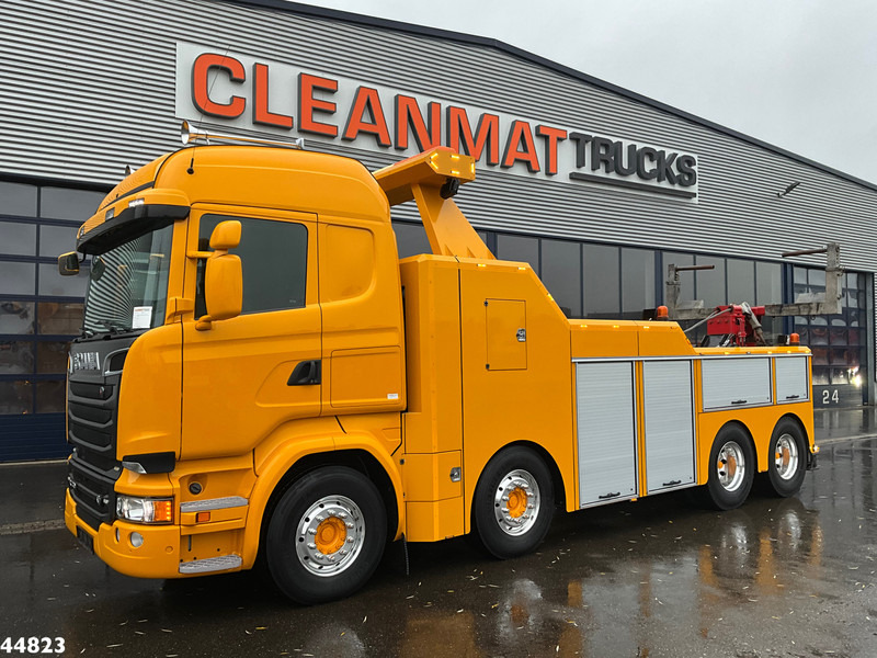 Scania R730 V8 8x4 Euro 6 Retarder Recovery truck Just 17.951 km! - Евакуатор: фото 1 Scania R730 V8 8x4 Euro 6 Retarder Recovery truck Just 17.951 km! - Евакуатор: фото 1