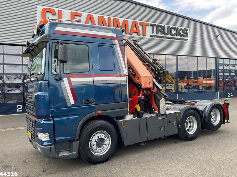 DAF FTS 95 XF 480 Manual Palfinger 36 Tonmeter laadkraan + Fly-Jib - Тягач: фото 2 DAF FTS 95 XF 480 Manual Palfinger 36 Tonmeter laadkraan + Fly-Jib - Тягач: фото 2