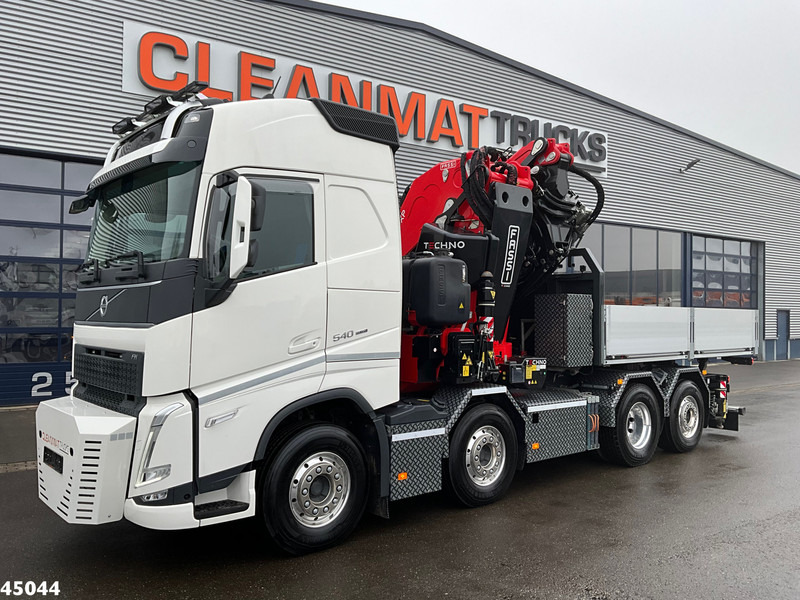 Тягач Volvo FH 540 8x2 Fassi 145 Tonmeter laadkraan + Fly-JIb Just 7.187 Km! Demo voertuig!: фото 8