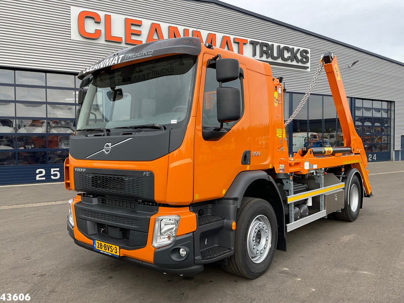Volvo FE 350 Hyva 14 Ton portaalarmsysteem - Скіповий навантажувач вантажівка: фото 1 Volvo FE 350 Hyva 14 Ton portaalarmsysteem - Скіповий навантажувач вантажівка: фото 1