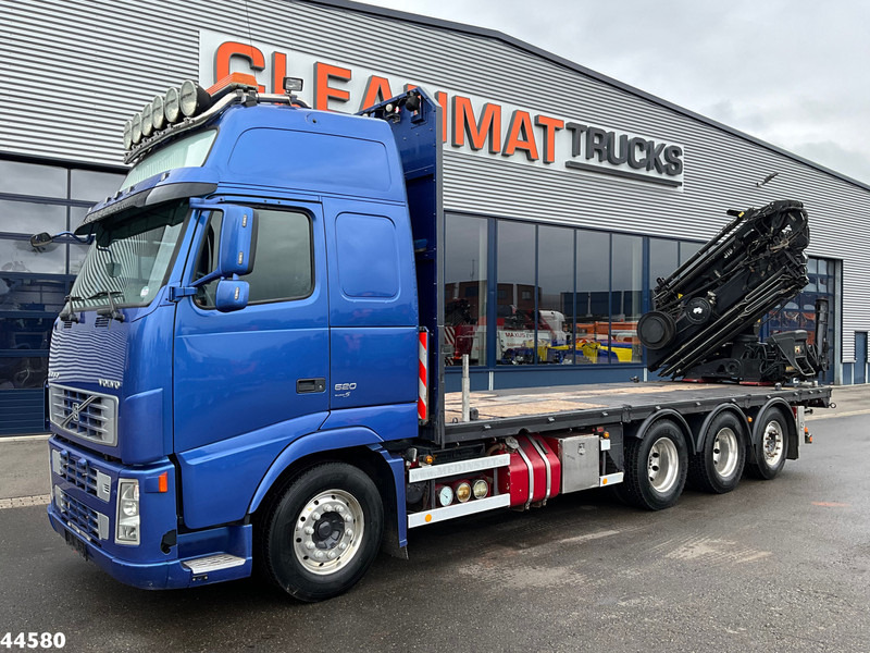 Volvo FH 520 8x4 Euro 5 Hiab 24 Tonmeter laadkraan + Fly-jib - Вантажівка з маніпулятором: фото 3 Volvo FH 520 8x4 Euro 5 Hiab 24 Tonmeter laadkraan + Fly-jib - Вантажівка з маніпулятором: фото 3