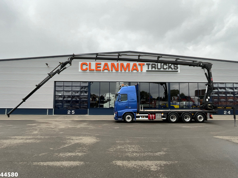 Volvo FH 520 8x4 Euro 5 Hiab 24 Tonmeter laadkraan + Fly-jib - Вантажівка з маніпулятором: фото 1 Volvo FH 520 8x4 Euro 5 Hiab 24 Tonmeter laadkraan + Fly-jib - Вантажівка з маніпулятором: фото 1