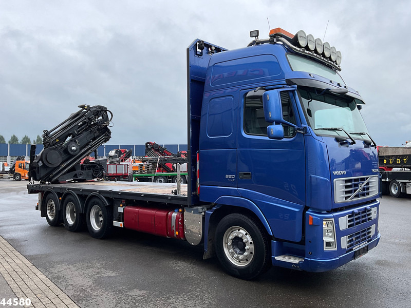 Volvo FH 520 8x4 Euro 5 Hiab 24 Tonmeter laadkraan + Fly-jib - Вантажівка з маніпулятором: фото 4 Volvo FH 520 8x4 Euro 5 Hiab 24 Tonmeter laadkraan + Fly-jib - Вантажівка з маніпулятором: фото 4